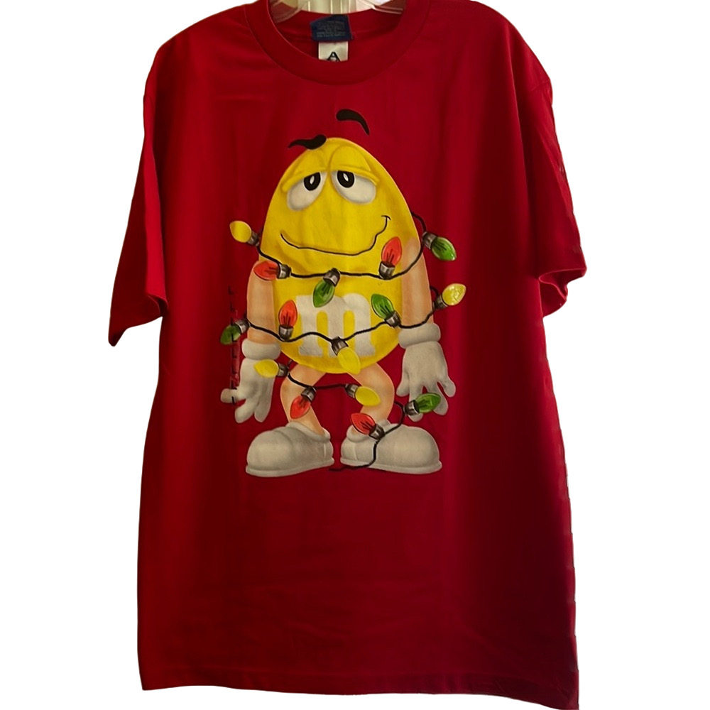 M&M'S Red T-Shirt with Yellow Character